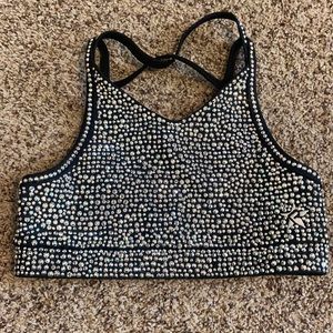 REBEL ATHLETIC BLING BRA SIZE YM